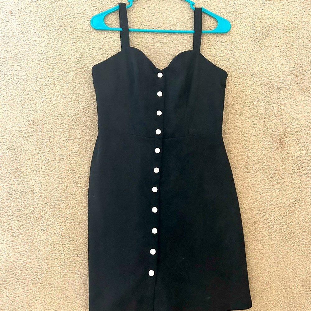 Black Velour Dress